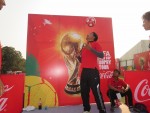Coca-Cola FIFA World Cup Trophy Tour in Kolkata on 23rd december,2014