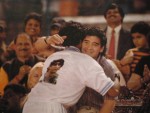 Diego maradona gave me a big hug 