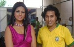 With sonali bendre (IGT)