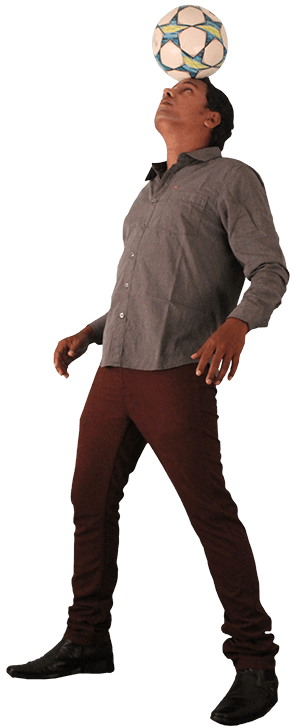 Football Juggler Uttam Das
